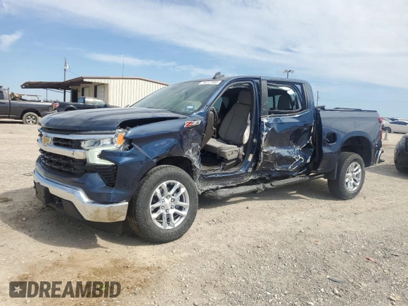 2022 Chevrolet Silverado 1500 LT with VIN 2GCUDDED5N1505777, listed as a Copart auction lot 46727945 with 28,917 mi miles and Salvage Title. Bid and sale history available at DreamBid. Image 1.