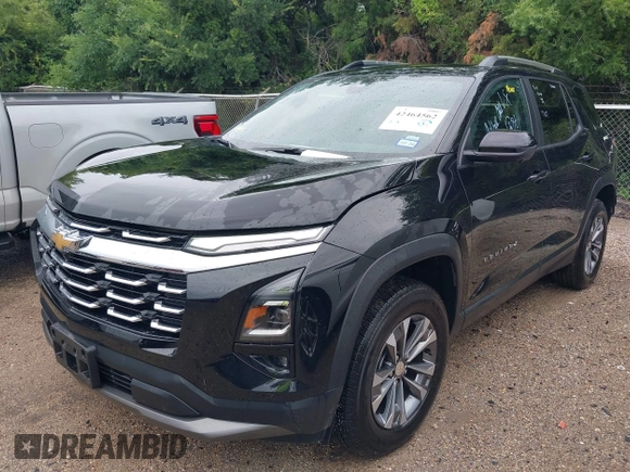 2025 Chevrolet Equinox FWD LT with VIN 3GNAXHEG4SL173229, listed as a IAAI auction lot 42464562 with 12,329 mi miles and . Bid and sale history available at DreamBid. Image 17.