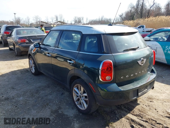 2013 MINI Countryman with VIN WMWZB3C57DWR35414, listed as a IAAI auction lot 41771890 with 141,561 mi miles and . Bid and sale history available at DreamBid. Image 3.
