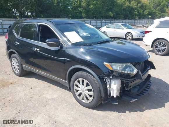 2015 Nissan Rogue S with VIN 5N1AT2MT6FC927129, listed as a IAAI auction lot 40239571 with 170,520 mi miles. Bid and sale history available at carsss.com. Image 1.
