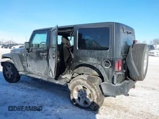 2017 Jeep Wrangler Unlimited Sport with VIN 1C4BJWDG0HL629476, listed as a IAAI auction lot 41408256 with 109,447 mi miles. Bid and sale history available at carsss.com. Image 14.