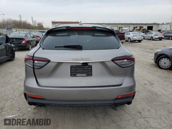 2021 Maserati Levante GranSport with VIN ZN661XUS7MX359594, listed as a Copart auction lot 82664484 with 0 mi miles and Salvage Title. Bid and sale history available at carsss.com. Image 6.