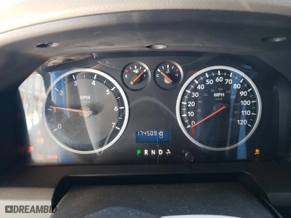 2010 Dodge Ram 1500 ST with VIN 1D7RB1GK3AS111975, listed as a Copart auction lot 81269224 with 174,509 mi miles and Salvage Title. Bid and sale history available at carsss.com. Image 9.