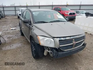 2008 Dodge Caliber SE with VIN 1B3HB28B68D692463, listed as a IAAI auction lot 41462614 with 181,356 mi miles. Bid and sale history available at carsss.com. Image 1.