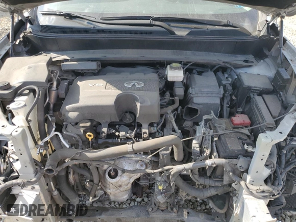 2019 Infiniti QX60 Luxe with VIN 5N1DL0MM3KC551865, listed as a Copart auction lot 72581354 with 105,016 mi miles and Salvage Title. Bid and sale history available at DreamBid. Image 12.