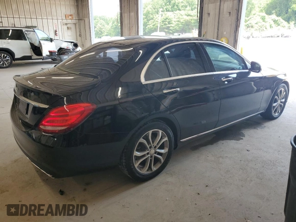 2016 Mercedes-Benz C 300 with VIN 55SWF4JB4GU098461, listed as a Copart auction lot 62498395 with 86,167 mi miles and Clean title. Bid and sale history available at DreamBid. Image 3.