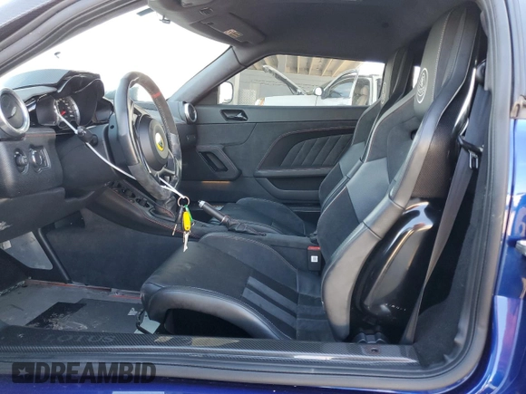 2021 Lotus Evora GT z VIN SCCLMDDN0MHA10373, wystawiony jako Copart lot #73548304 z przebiegiem 3 936 mil mil oraz Szkoda całkowita • Salvage title. Historia ofert i sprzedaży dostępna na DreamBid. Obrazek 7.