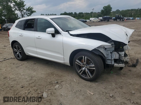 2019 Volvo XC60 Momentum with VIN YV4A22RK1K1387229, listed as a Copart auction lot 59251215 with 46,563 mi miles and Salvage title. Bid and sale history available at DreamBid. Image 4.