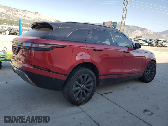 2019 Land Rover Range Rover Velar R-Dynamic SE with VIN SALYL2EX0KA205609, listed as a Copart auction lot 69408163 with 47,670 mi miles. Bid and sale history available at carsss.com. Image 3.