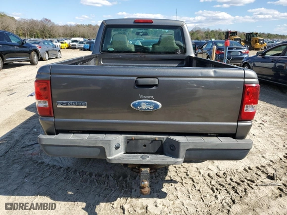 2007 Ford Ranger XL with VIN 1FTYR10D87PA36330, listed as a Copart auction lot 50037585 with 228,501 mi miles and Salvage Title. Bid and sale history available at carsss.com. Image 6.