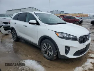 2019 Kia Sorento EX with VIN 5XYPHDA58KG588090, listed as a Copart auction lot 45567145 with 141,292 mi miles and Clean Title. Bid and sale history available at DreamBid. Image 4.
