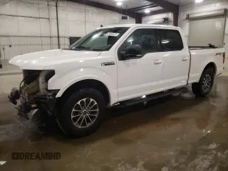 2020 Ford F-150 XL with VIN 1FTFW1E49LFC33659, listed as a Copart auction lot 52859575 with 104,623 mi miles and Salvage Title. Bid and sale history available at carsss.com. Image 1.