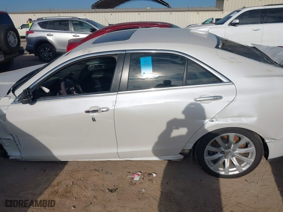 2017 Cadillac ATS Sedan RWD with VIN 1G6AA5RX0H0187852, listed as a IAAI auction lot 41143275 with 158,825 mi miles. Bid and sale history available at carsss.com. Image 13.