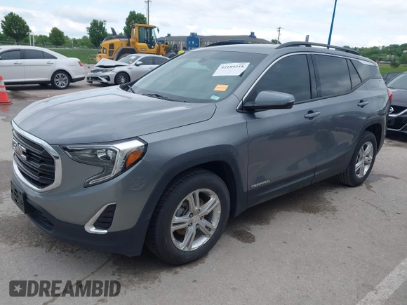 2020 GMC Terrain SLE z VIN 3GKALMEV7LL212901, wystawiony jako IAAI lot #42189218 z przebiegiem 88 504 mil mil oraz . Historia ofert i sprzedaży dostępna na DreamBid. Obrazek 2.