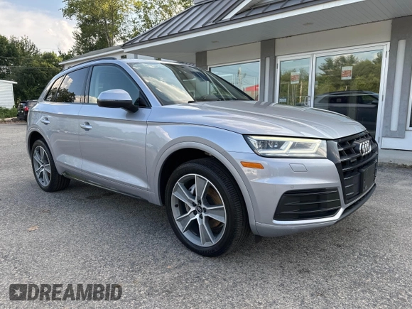 2020 Audi Q5 Premium Plus z VIN WA1BNAFY9L2003365, wystawiony jako IAAI lot #42761355 z przebiegiem 137 371 mil mil oraz . Historia ofert i sprzedaży dostępna na DreamBid. Obrazek 1.