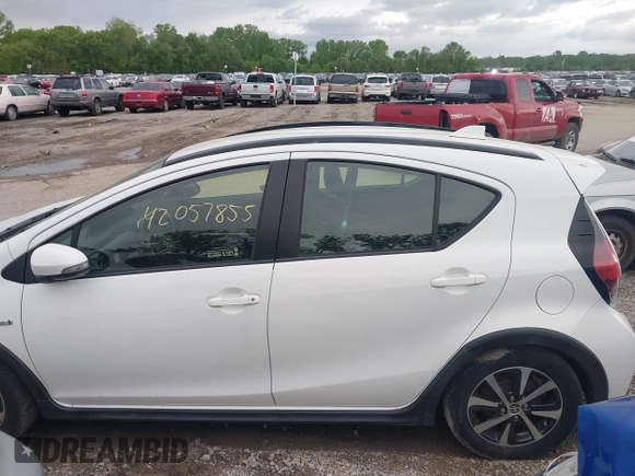 2018 Toyota Prius One with VIN JTDKDTB33J1599980, listed as a IAAI auction lot 42057855 with 112,027 mi miles and . Bid and sale history available at DreamBid. Image 14.