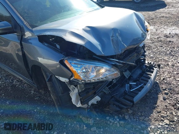 2015 Nissan Sentra S with VIN 3N1AB7AP0FY379263, listed as a IAAI auction lot 41320006 with 106,228 mi miles and . Bid and sale history available at DreamBid. Image 6.