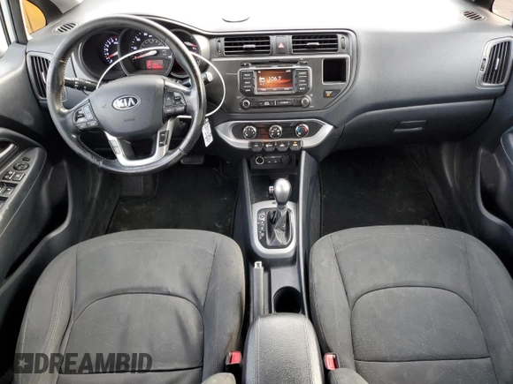 2014 Kia Rio EX z VIN KNADN4A30E6353469, wystawiony jako Copart lot #43788955 z przebiegiem 156 096 mil mil oraz Szkoda całkowita • Salvage title. Historia ofert i sprzedaży dostępna na DreamBid. Obrazek 8.