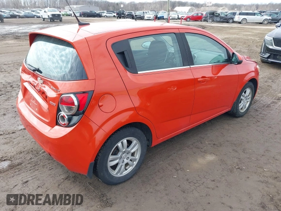 2013 Chevrolet Sonic LT with VIN 1G1JC6SB2D4179193, listed as a IAAI auction lot 41764370 with 201,073 mi miles. Bid and sale history available at carsss.com. Image 4.