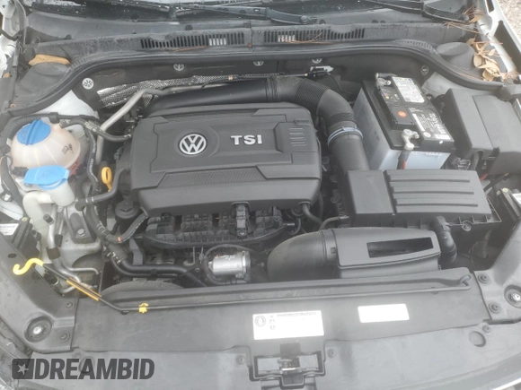 2015 Volkswagen Jetta Sport with VIN 3VWD17AJ1FM325015, listed as a Copart auction lot 46241915 with 54,785 mi miles and Salvage title. Bid and sale history available at DreamBid. Image 12.