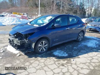 2019 Nissan LEAF SL Plus with VIN 1N4BZ1CP3KC320319, listed as a IAAI auction lot 41467513 with 53,702 mi miles and . Bid and sale history available at DreamBid. Image 2.