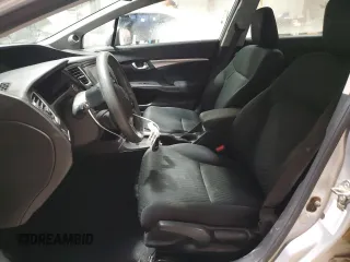 2015 Honda Civic EX with VIN 19XFB2F82FE010770, listed as a Copart auction lot 43957405 with 185,372 mi miles and Salvage Title. Bid and sale history available at carsss.com. Image 7.
