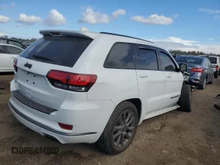2019 Jeep Grand Cherokee Overland with VIN 1C4RJFCT8KC760871, listed as a Copart auction lot 75792074 with 39,531 mi miles and Salvage Title. Bid and sale history available at carsss.com. Image 3.