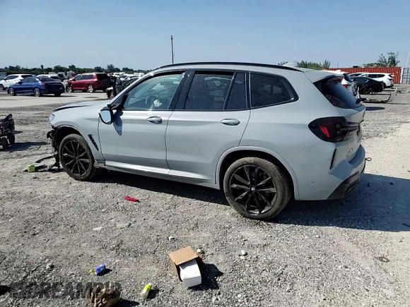 2024 BMW X3 xDrive30i with VIN 5UX53DP06R9U94835, listed as a Copart auction lot 48627865 with 0 mi miles and Salvage Title. Bid and sale history available at carsss.com. Image 12.
