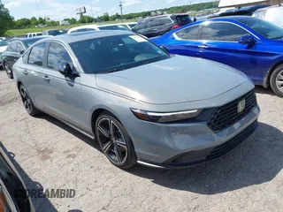 2024 Honda Accord Sport with VIN 1HGCY2F50RA064844, listed as a IAAI auction lot 42406886 with 11,252 mi miles and . Bid and sale history available at DreamBid. Image 1.