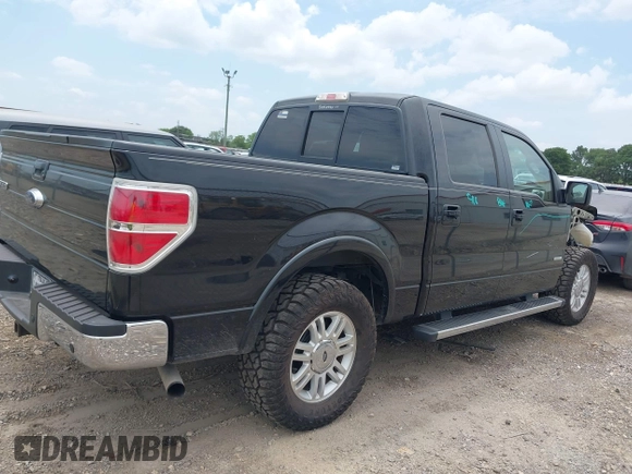 2014 Ford F-150 XL with VIN 1FTFW1CT8EKF20950, listed as a IAAI auction lot 42401205 with 120,735 mi miles and . Bid and sale history available at DreamBid. Image 4.