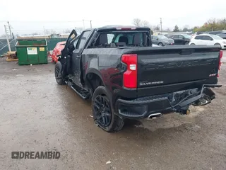 2022 Chevrolet Silverado 1500 RST with VIN 1GCUDEED4NZ571637, listed as a IAAI auction lot 40840081 with Not Provided miles and . Bid and sale history available at DreamBid. Image 3.