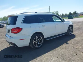 2019 Mercedes-Benz GLS 550 with VIN 4JGDF7DE8KB196691, listed as a IAAI auction lot 42301592 with 57,466 mi miles and . Bid and sale history available at DreamBid. Image 4.