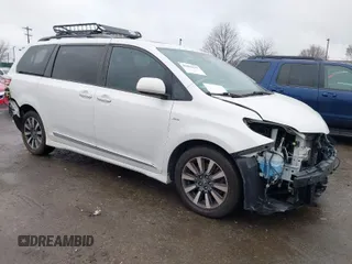 2019 Toyota Sienna XLE with VIN 5TDDZ3DC8KS215123, listed as a IAAI auction lot 41463639 with 138,815 mi miles and . Bid and sale history available at DreamBid. Image 1.
