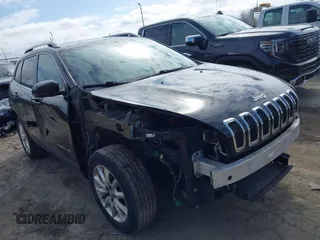 2014 Jeep Cherokee Limited with VIN 1C4PJMDS8EW129252, listed as a IAAI auction lot 41881697 with 111,178 mi miles. Bid and sale history available at carsss.com. Image 1.