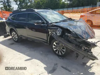 2024 Subaru Outback Limited with VIN 4S4BTANCXR3123885, listed as a Copart auction lot 62154465 with 22,922 mi miles and Non repairable. Bid and sale history available at DreamBid. Image 4.