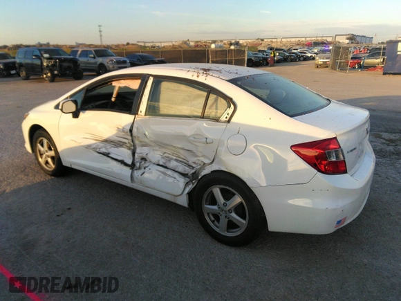 2012 Honda Civic LX z VIN 19XFB2F50CE378012, wystawiony jako IAAI lot #37710006 z przebiegiem Nie podano mil oraz . Historia ofert i sprzedaży dostępna na DreamBid. Obrazek 3.