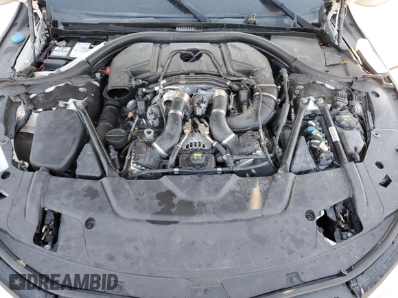 2016 BMW 7 Series 750i xDrive with VIN WBA7B0C59GG526741, listed as a Copart auction lot 86312384 with 90,360 mi miles and Salvage title. Bid and sale history available at DreamBid. Image 11.