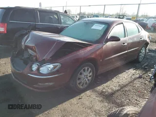 2009 Buick LaCrosse CXL with VIN 2G4WD582991270830, listed as a IAAI auction lot 42035883 with 154,879 mi miles. Bid and sale history available at carsss.com. Image 2.