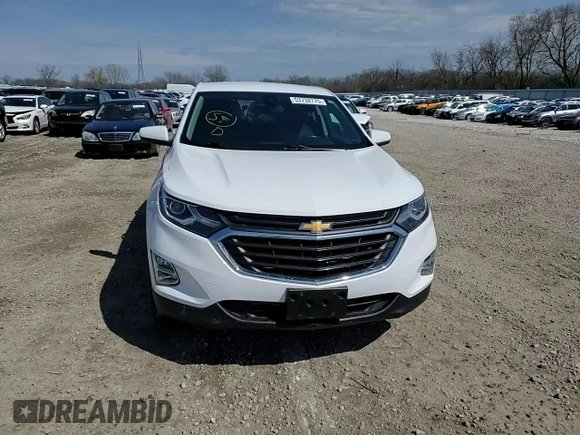 2020 Chevrolet Equinox LT with VIN 3GNAXUEV1LS502340, listed as a Copart auction lot 53732775 with 103,960 mi miles and Salvage Title. Bid and sale history available at DreamBid. Image 14.