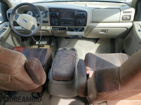 2005 Ford F-350 XL with VIN 1FTWW31PX5EC94944, listed as a Copart auction lot 52916565 with 260,979 mi miles and Salvage Title. Bid and sale history available at DreamBid. Image 8.