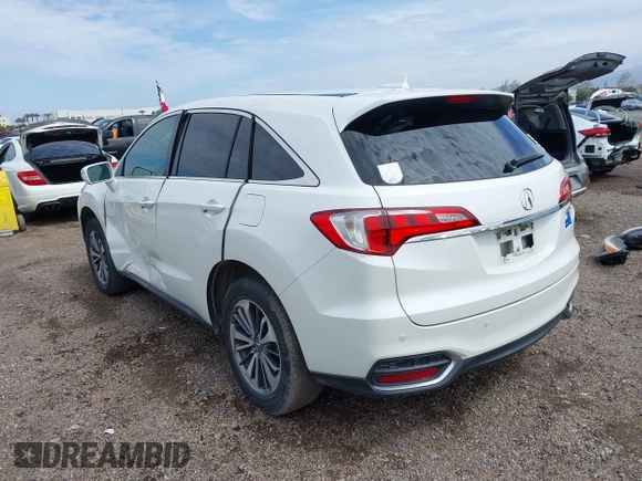 2017 Acura RDX Advance with VIN 5J8TB3H70HL001087, listed as a IAAI auction lot 41799341 with 125,205 mi miles and . Bid and sale history available at DreamBid. Image 3.