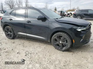 2021 Buick Envision Preferred with VIN LRBFZMR45MD082575, listed as a Copart auction lot 47466835 with 48,777 mi miles and Salvage Title. Bid and sale history available at carsss.com. Image 4.