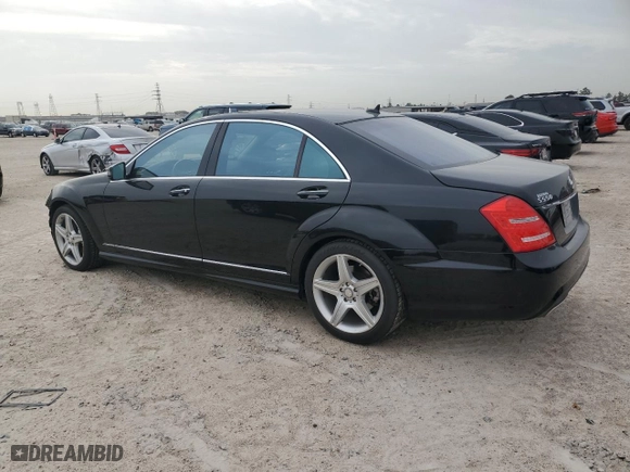 2010 Mercedes-Benz S-Class S 550 with VIN WDDNG7BB2AA341913, listed as a Copart auction lot 48166445 with 99,475 mi miles and Salvage Title. Bid and sale history available at carsss.com. Image 2.
