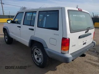 2000 Jeep Cherokee SE with VIN 1J4FF28S4YL162504, listed as a IAAI auction lot 41689558 with 174,476 mi miles. Bid and sale history available at carsss.com. Image 3.