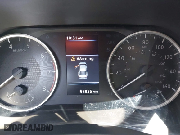2021 Nissan Sentra S with VIN 3N1AB8BV5MY288151, listed as a IAAI auction lot 41990890 with 55,935 mi miles and . Bid and sale history available at DreamBid. Image 7.