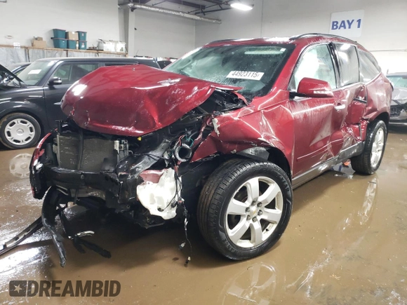 2017 Chevrolet Traverse LT with VIN 1GNKRGKD9HJ129049, listed as a Copart auction lot 44923115 with 149,695 mi miles and Salvage Title. Bid and sale history available at DreamBid. Image 1.