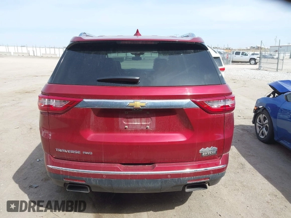 2018 Chevrolet Traverse High Country with VIN 1GNEVKKW0JJ106147, listed as a IAAI auction lot 41995736 with 95,512 mi miles. Bid and sale history available at carsss.com. Image 16.