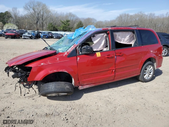 2016 Dodge Grand Caravan SXT with VIN 2C4RDGCG6GR250078, listed as a Copart auction lot 49332195 with 0 mi miles and Salvage Title. Bid and sale history available at carsss.com. Image 1.