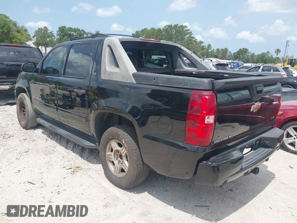 2007 Chevrolet Avalanche LTZ with VIN 3GNFK12397G318522, listed as a IAAI auction lot 42149541 with 182,708 mi miles and . Bid and sale history available at DreamBid. Image 3.