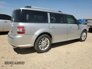 2014 Ford Flex SEL with VIN 2FMHK6C83EBD15202, listed as a Copart auction lot 49665985 with 152,960 mi miles and Salvage Title. Bid and sale history available at carsss.com. Image 3.